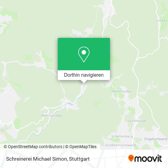 Schreinerei Michael Simon Karte