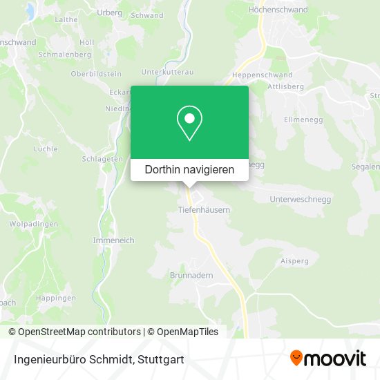 Ingenieurbüro Schmidt Karte