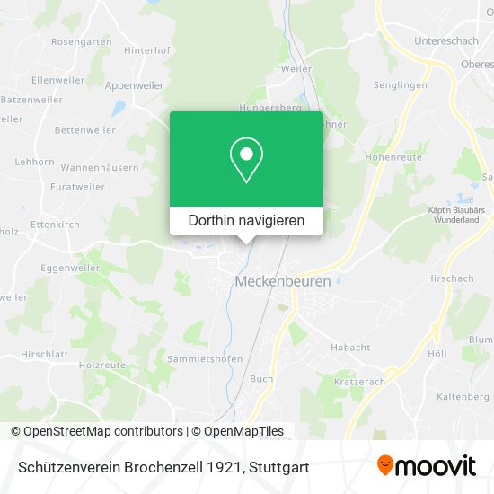 Schützenverein Brochenzell 1921 Karte