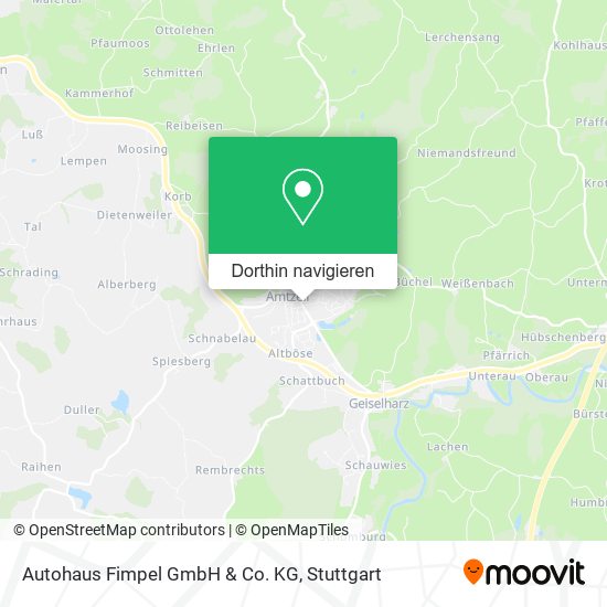 Autohaus Fimpel GmbH & Co. KG Karte