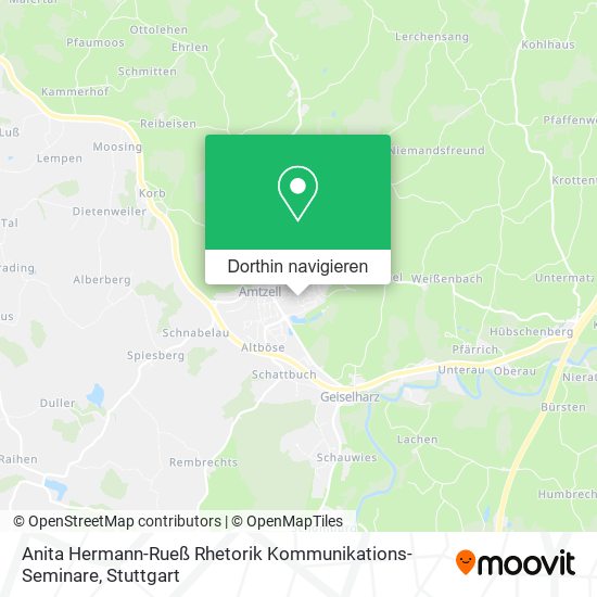 Anita Hermann-Rueß Rhetorik Kommunikations-Seminare Karte