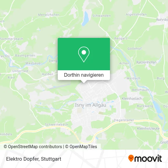 Elektro Dopfer Karte