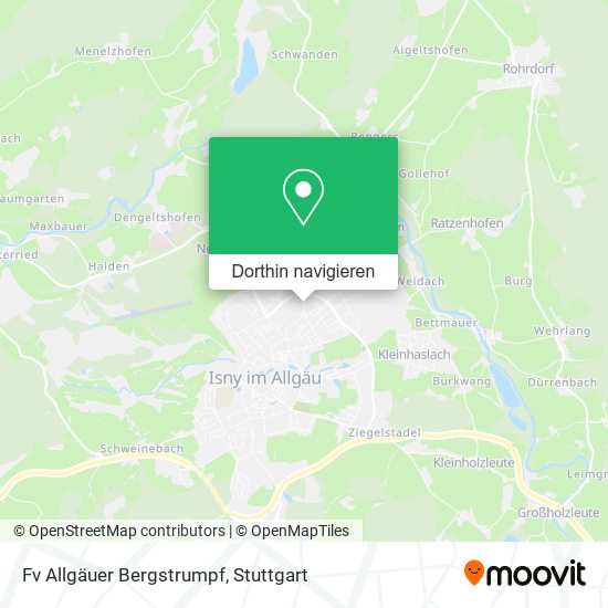 Fv Allgäuer Bergstrumpf Karte