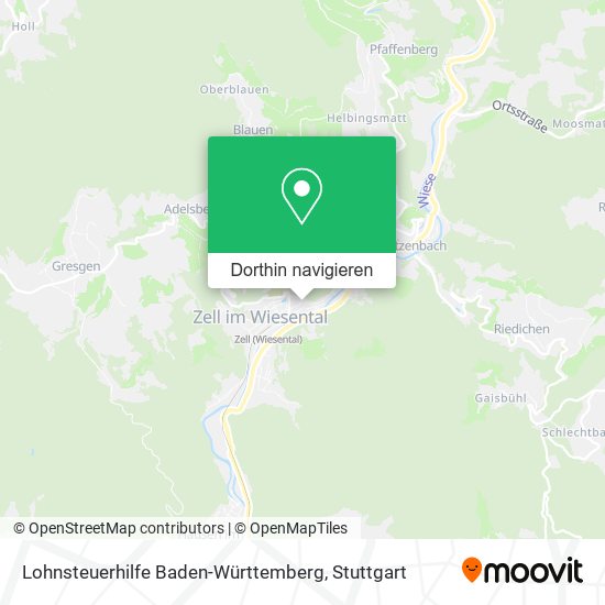 Lohnsteuerhilfe Baden-Württemberg Karte