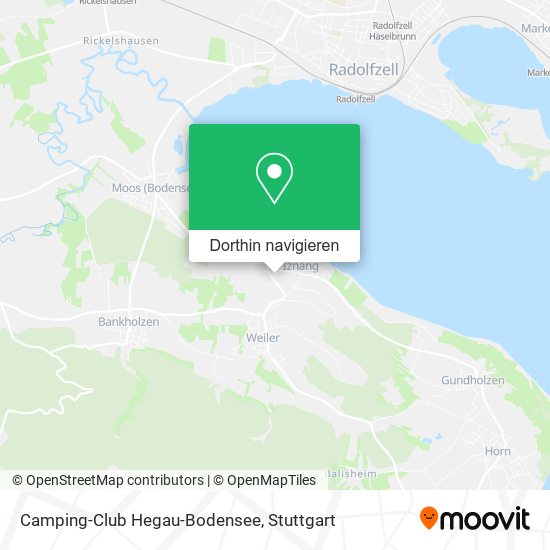 Camping-Club Hegau-Bodensee Karte