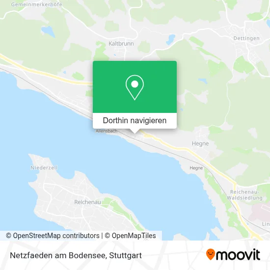 Netzfaeden am Bodensee Karte