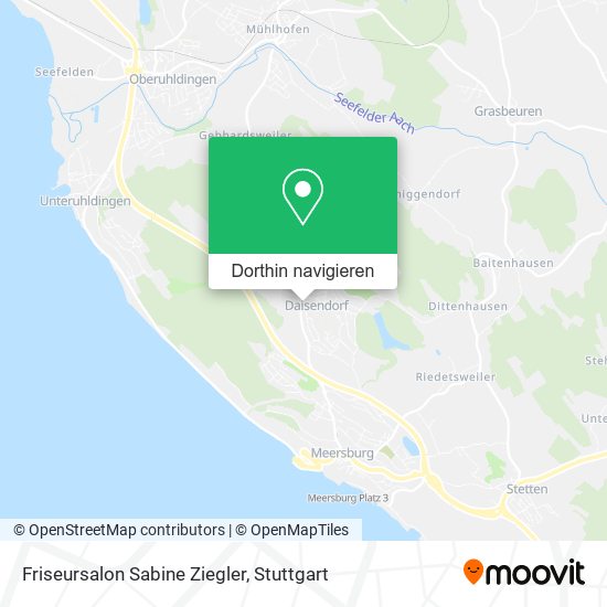 Friseursalon Sabine Ziegler Karte