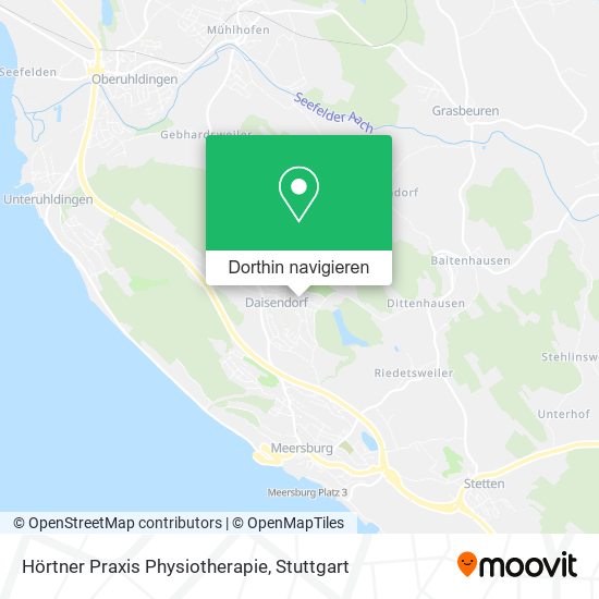 Hörtner Praxis Physiotherapie Karte