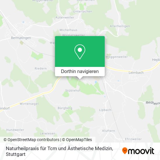 Naturheilpraxis für Tcm und Ästhetische Medizin Karte