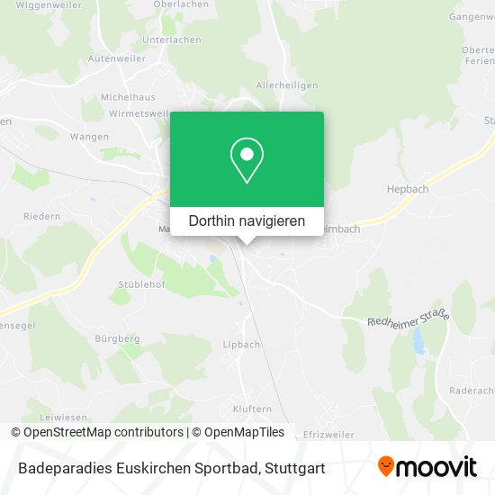 Badeparadies Euskirchen Sportbad Karte