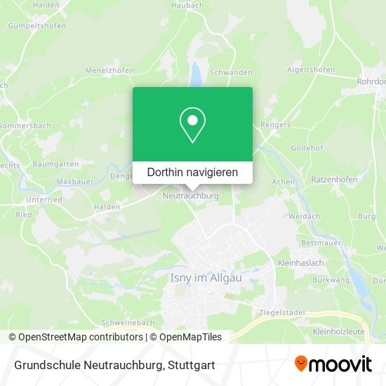 Grundschule Neutrauchburg Karte