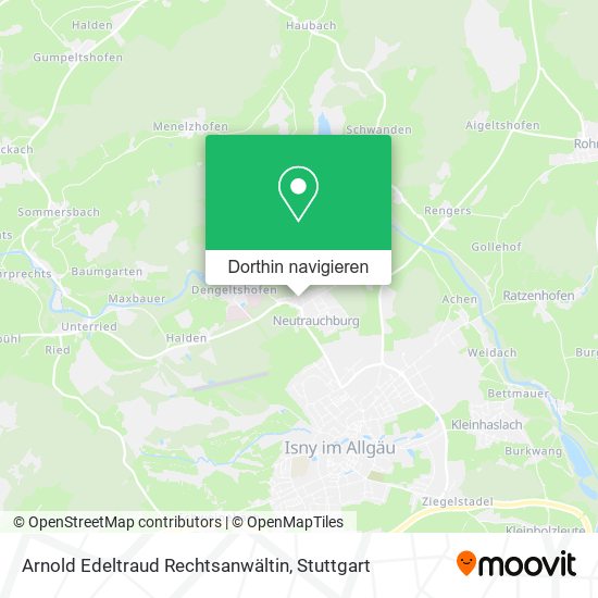 Arnold Edeltraud Rechtsanwältin Karte