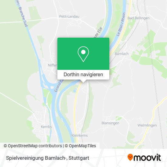 Spielvereinigung Bamlach- Karte