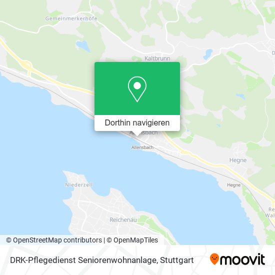 DRK-Pflegedienst Seniorenwohnanlage Karte