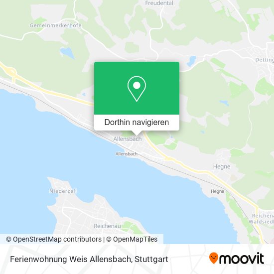 Ferienwohnung Weis Allensbach Karte