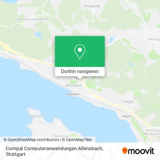 Compal Computeranwendungen Allensbach Karte