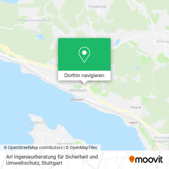 Arl Ingenieurberatung für Sicherheit und Umweltschutz Karte