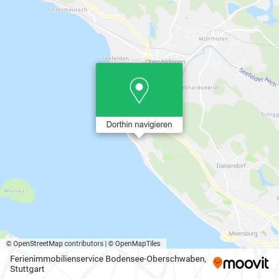 Ferienimmobilienservice Bodensee-Oberschwaben Karte