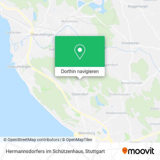Hermannsdorfers im Schützenhaus Karte