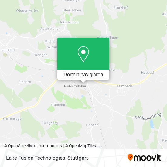 Lake Fusion Technologies Karte