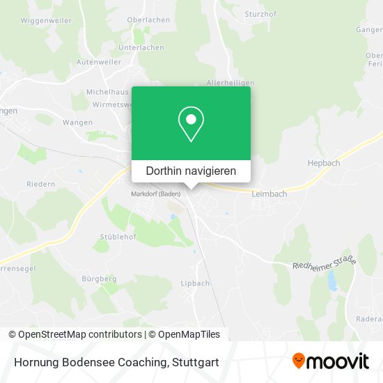 Hornung Bodensee Coaching Karte