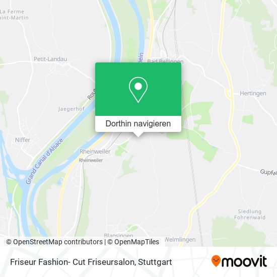 Friseur Fashion- Cut Friseursalon Karte
