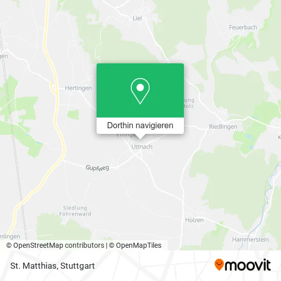 St. Matthias Karte