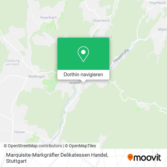 Marquisite-Markgräfler Delikatessen Handel Karte