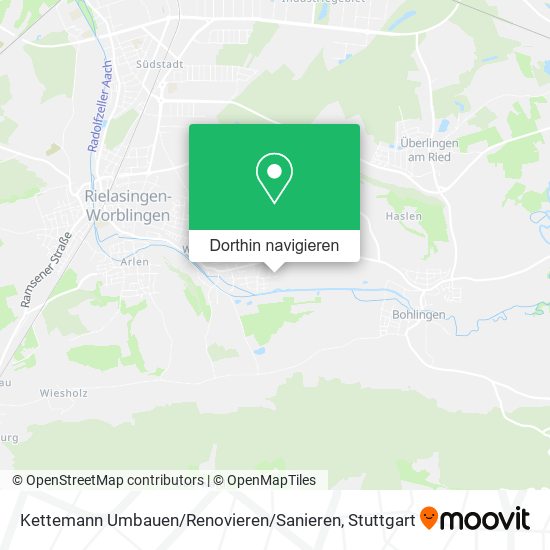 Kettemann Umbauen / Renovieren / Sanieren Karte