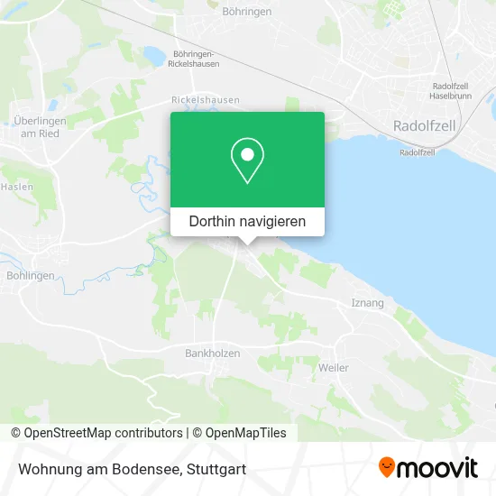 Wohnung am Bodensee Karte