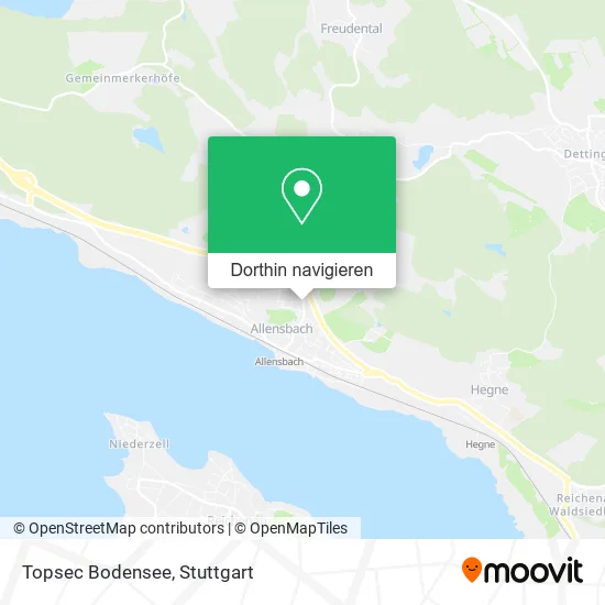 Topsec Bodensee Karte