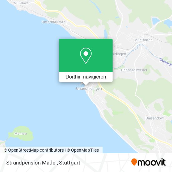 Strandpension Mäder Karte