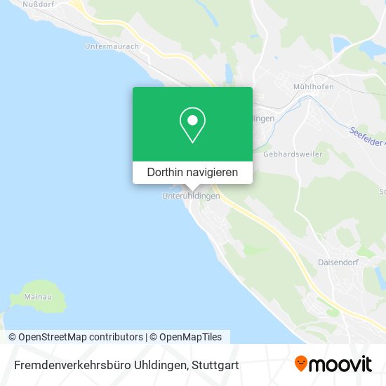 Fremdenverkehrsbüro Uhldingen Karte