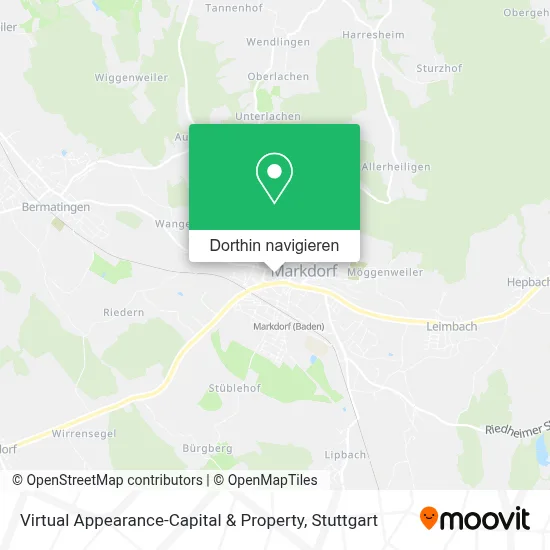 Virtual Appearance-Capital & Property Karte