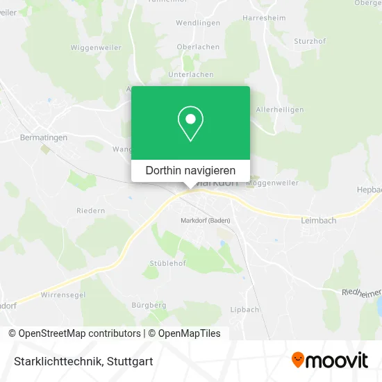 Starklichttechnik Karte