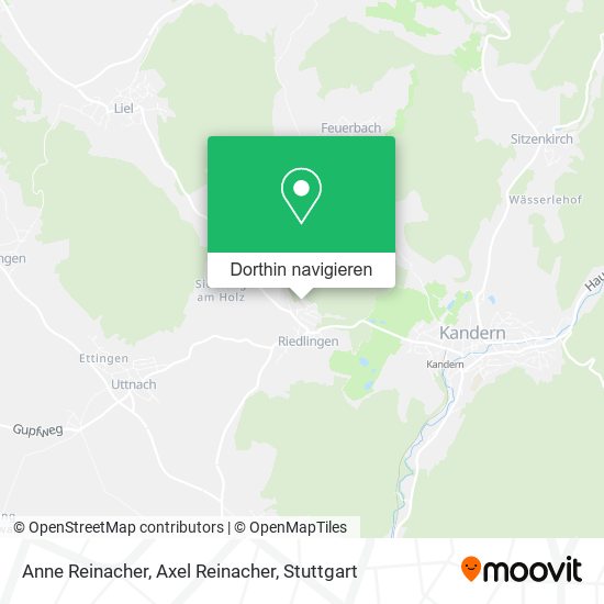 Anne Reinacher, Axel Reinacher Karte