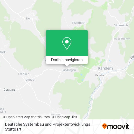 Deutsche Systembau und Projektentwicklungs Karte