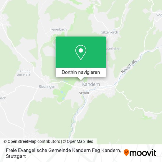 Freie Evangelische Gemeinde Kandern Feg Kandern Karte