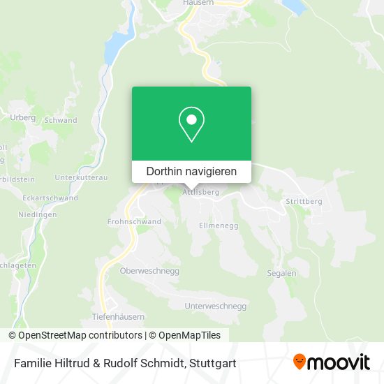 Familie Hiltrud & Rudolf Schmidt Karte