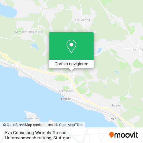 Fvs Consulting Wirtschafts-und Unternehmensberatung Karte