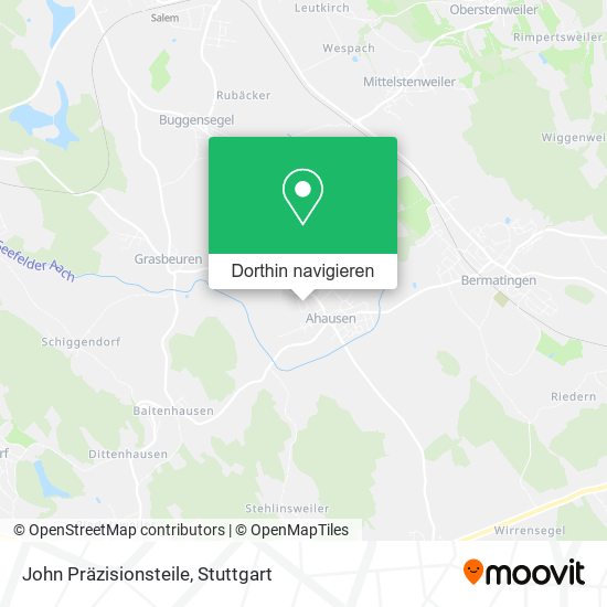 John Präzisionsteile Karte