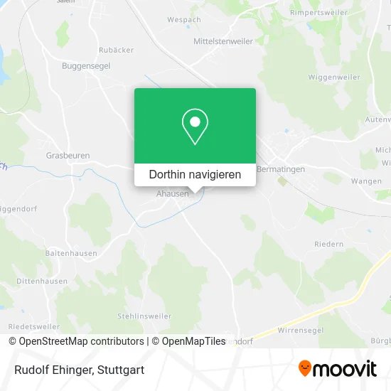 Rudolf Ehinger Karte