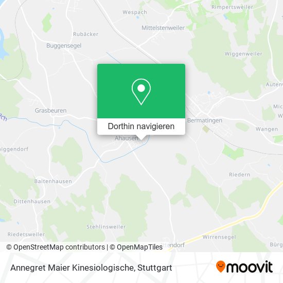 Annegret Maier Kinesiologische Karte
