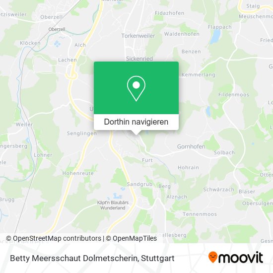 Betty Meersschaut Dolmetscherin Karte