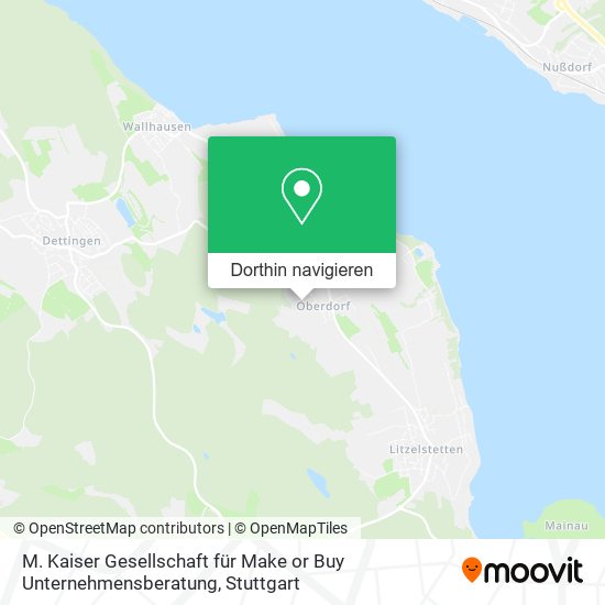 M. Kaiser Gesellschaft für Make or Buy Unternehmensberatung Karte