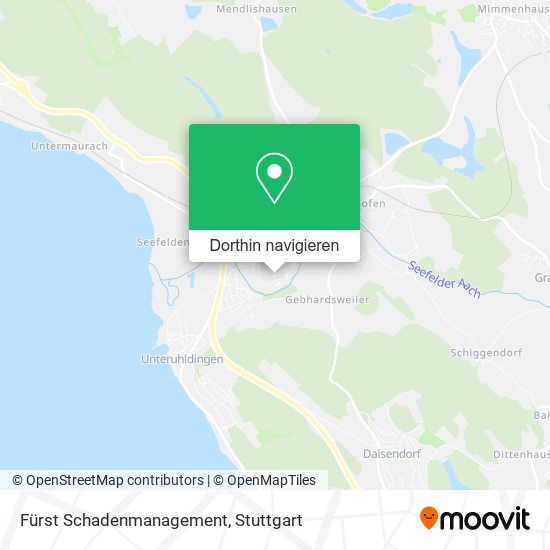 Fürst Schadenmanagement Karte