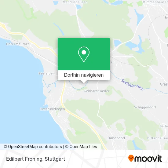 Edilbert Froning Karte