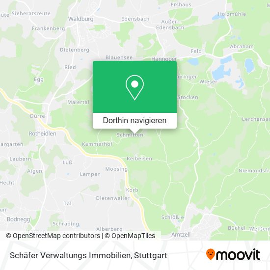 Schäfer Verwaltungs Immobilien Karte
