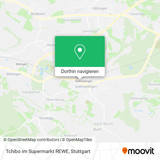 Tchibo im Supermarkt REWE Karte
