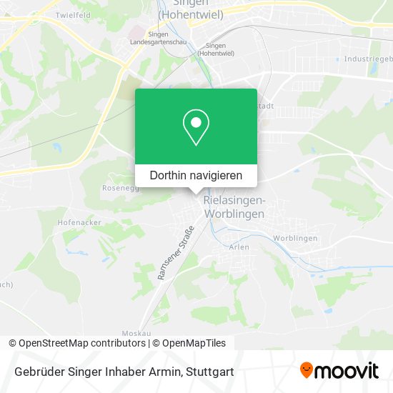 Gebrüder Singer Inhaber Armin Karte